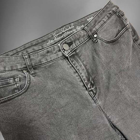 Gloria Vanderbilt Jeans Plus Size 16S All-Around Slimming Effect Bridget Slim - Picture 2 of 6